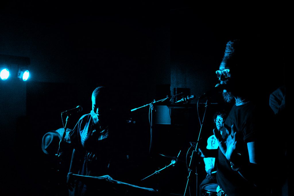 Burnt Sugar Arkestra at Black Lodge Coffee Roasters in New Harmony, Indiana.